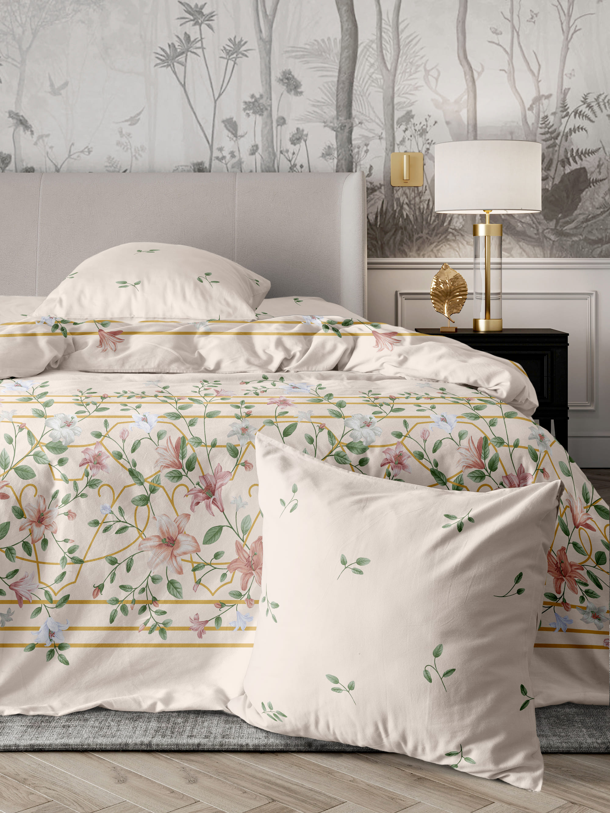 Постельное бельё Mia Cara Лилии 0