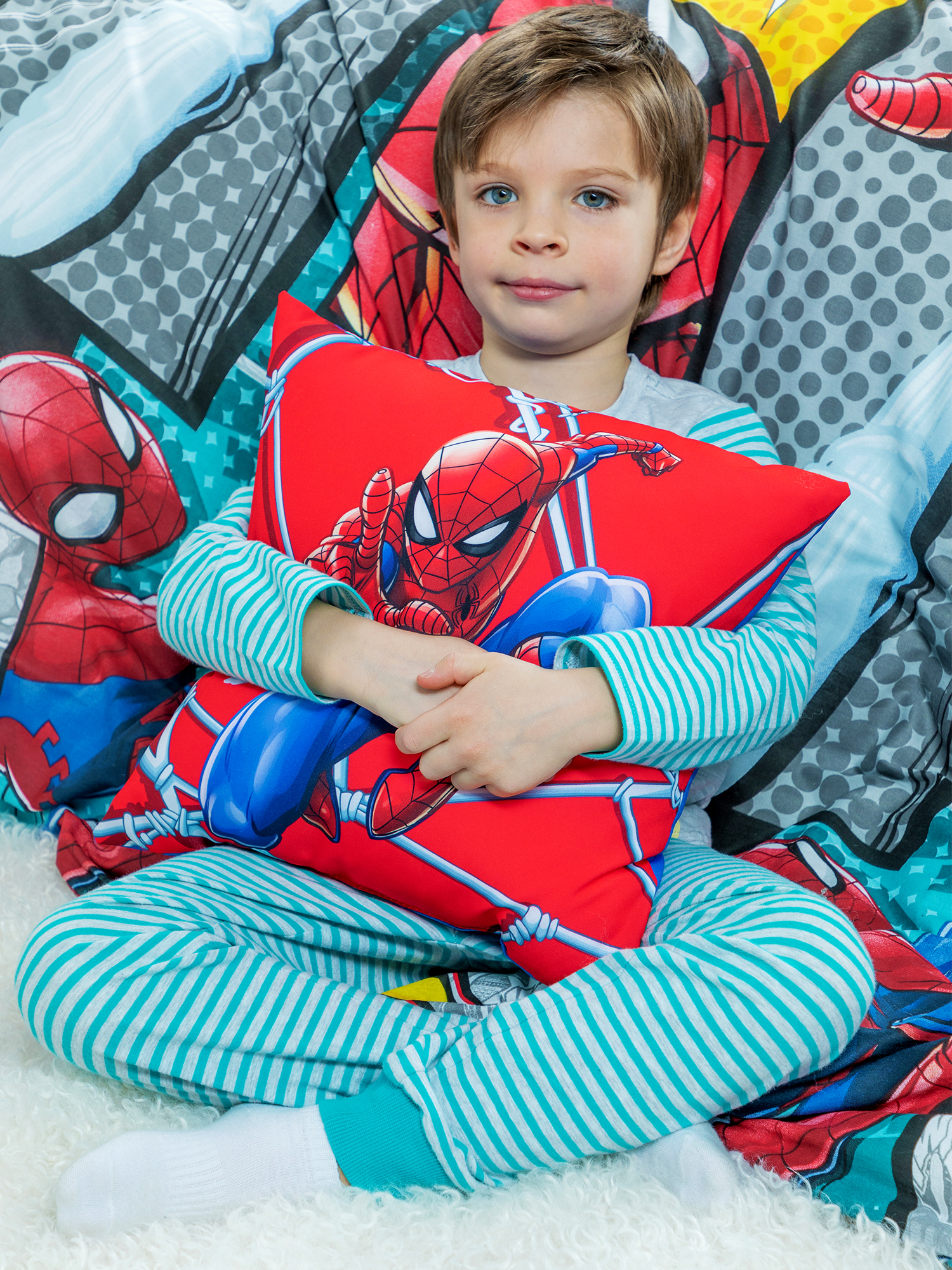 Подушка декоративная габардин "Человек-Паук", Непоседа 3