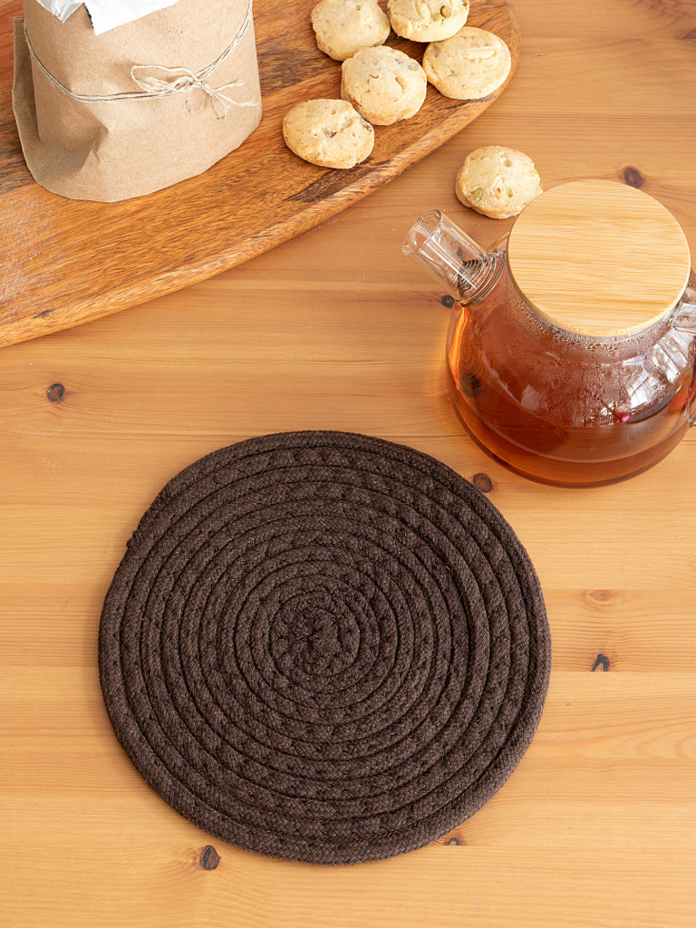 Подставка под горячее, коричневый, Унисон 1