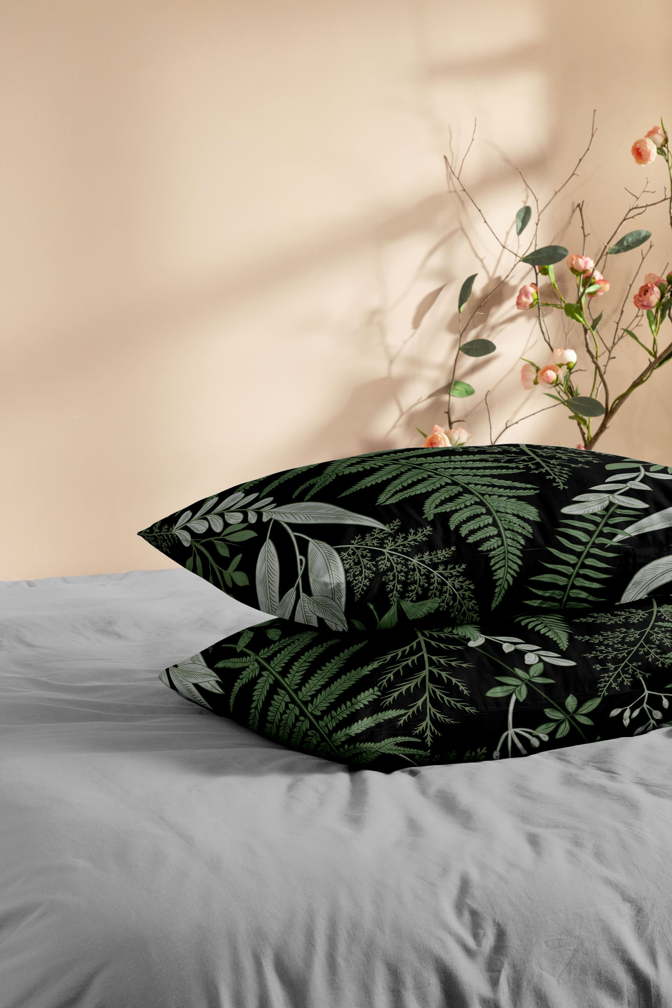 Комплект наволочек Унисон Ночной папоротник 1