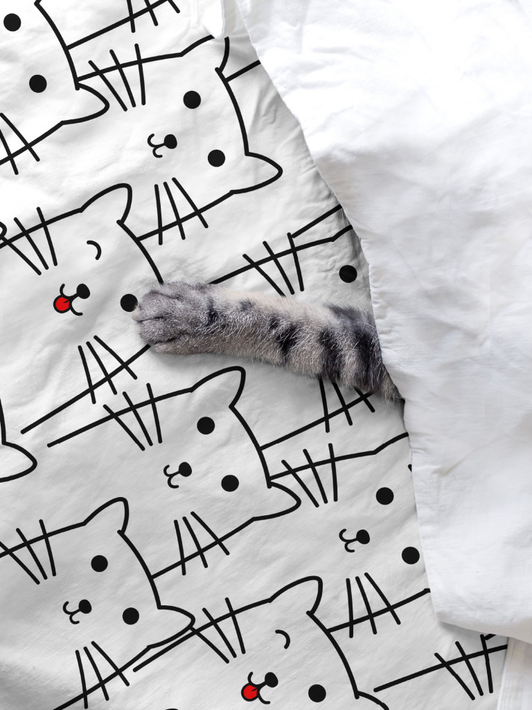 Простыня White cats, Crazy Getup 1