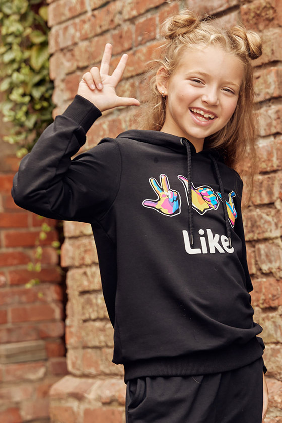 Худи / толстовка "Like4Like", Juno 4