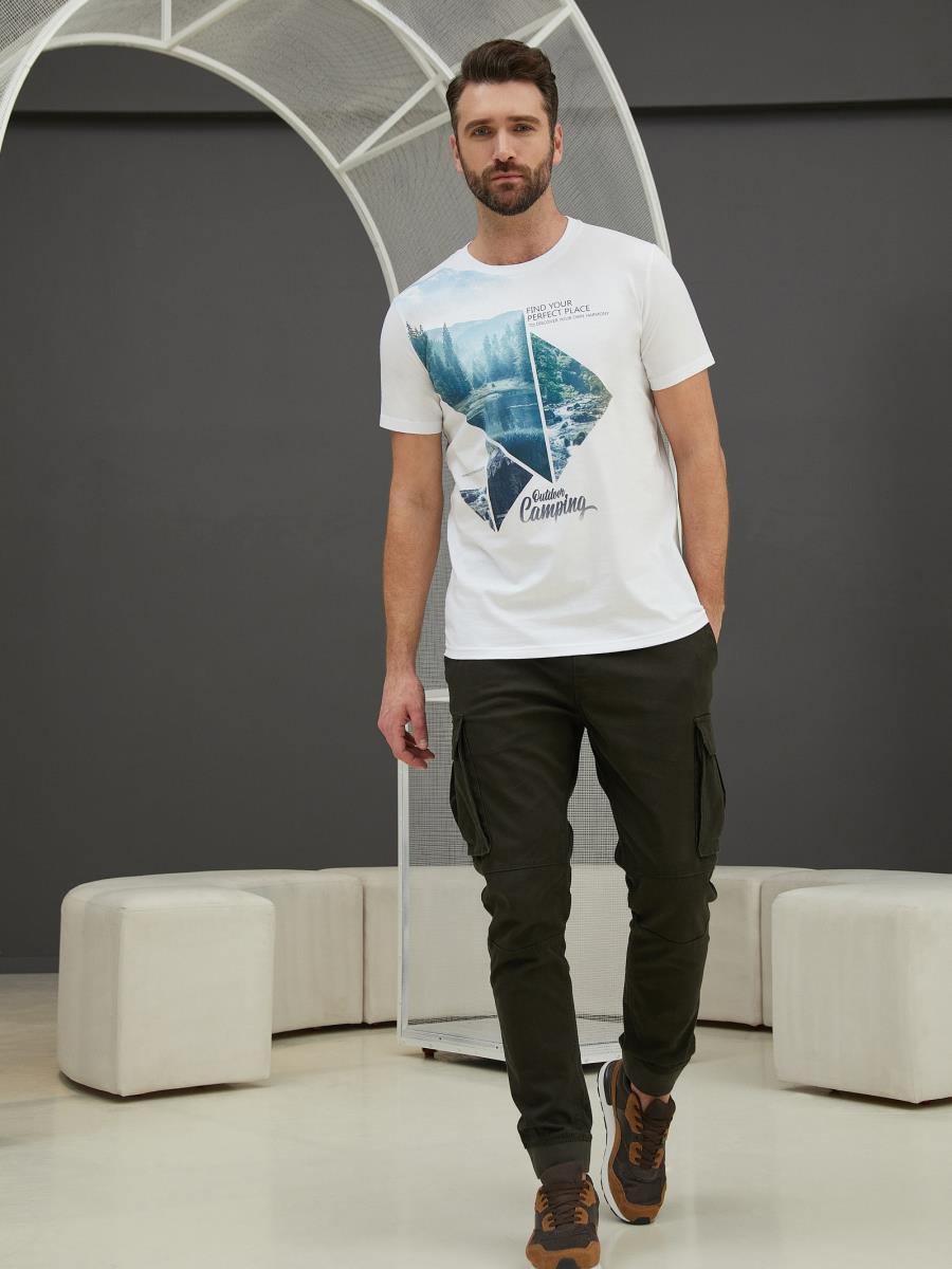 Футболка Camping, Белый, BeGood 3