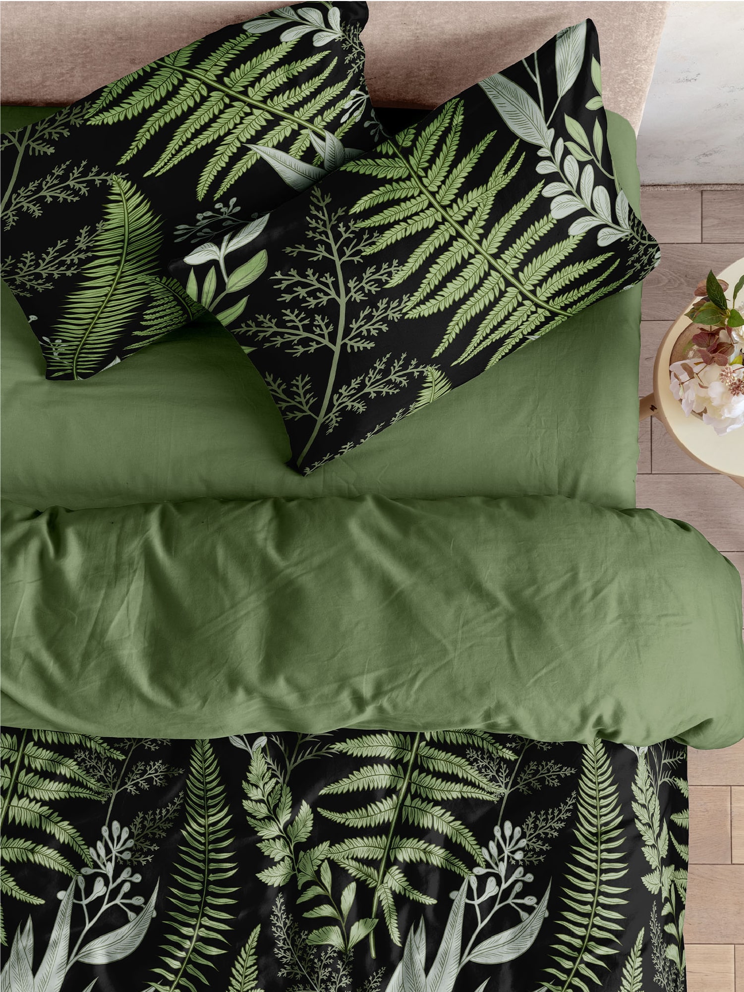 Постельное бельё Унисон Night Fern 1