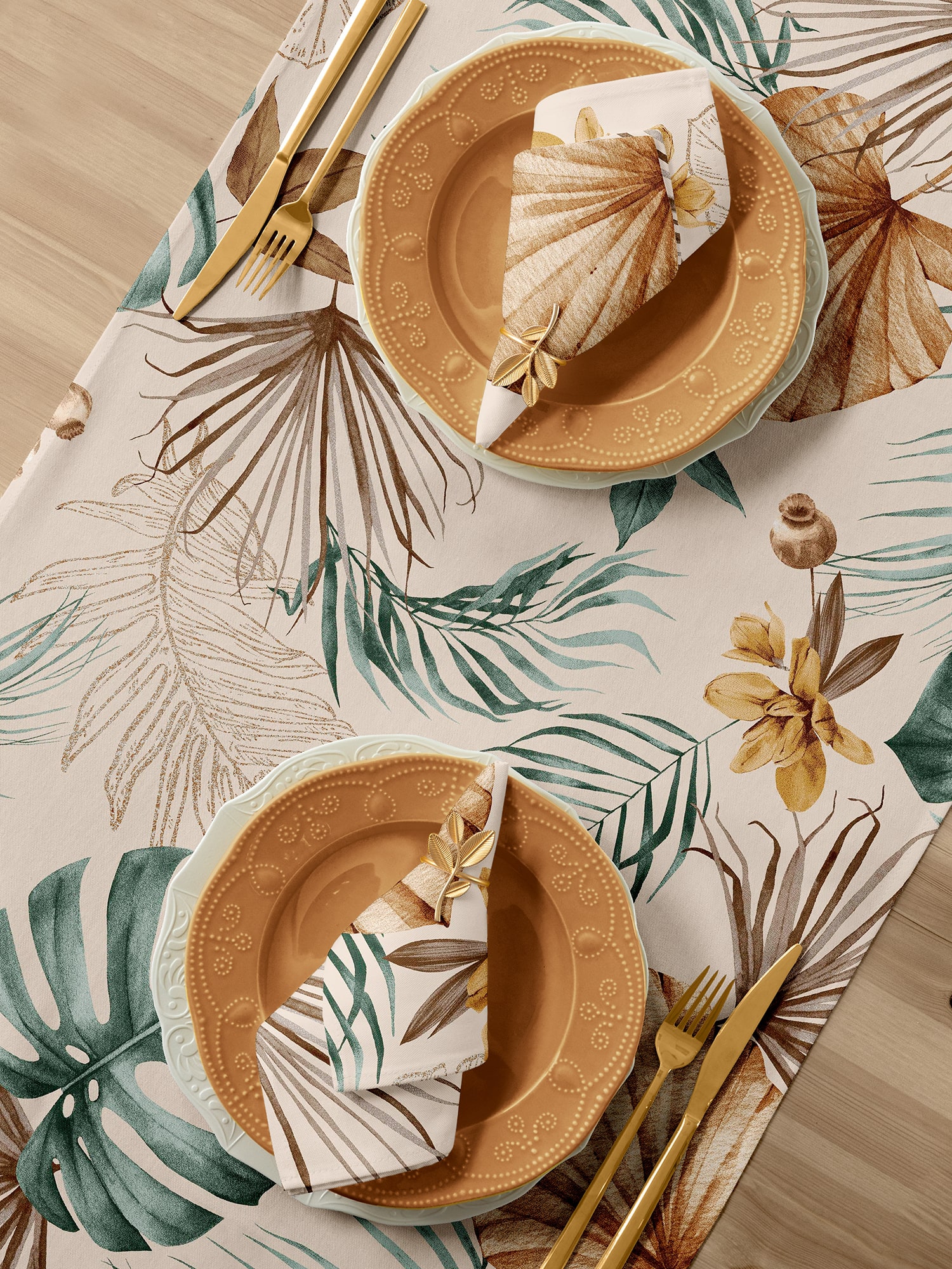 Комплект салфеток Mia Cara Tropical palm 1