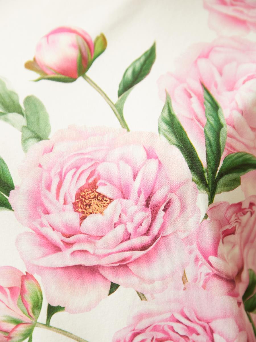 Футболка "TOUCH THE SUMMER", молочный, BeGood 1