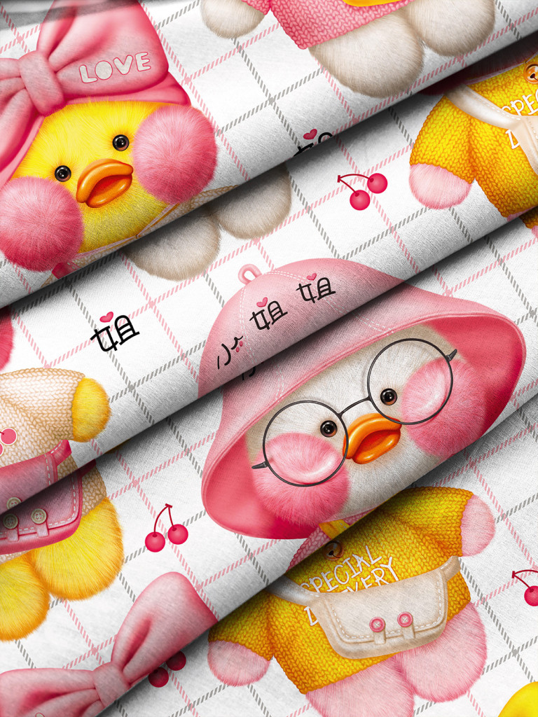 Комплект штор Уточки Lalafanfan, Juno 2