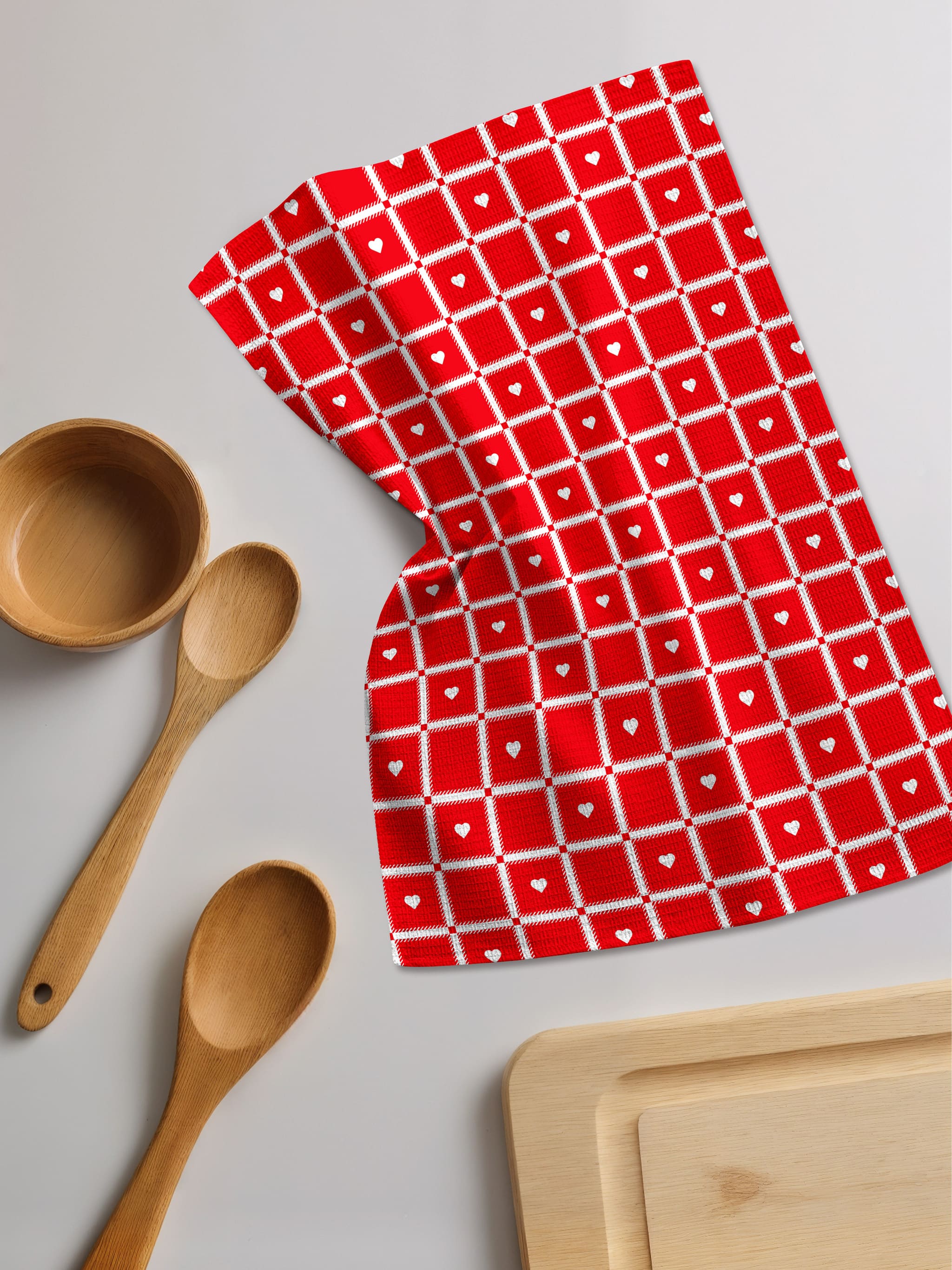 Комплект полотенец Унисон Линии сердца 5