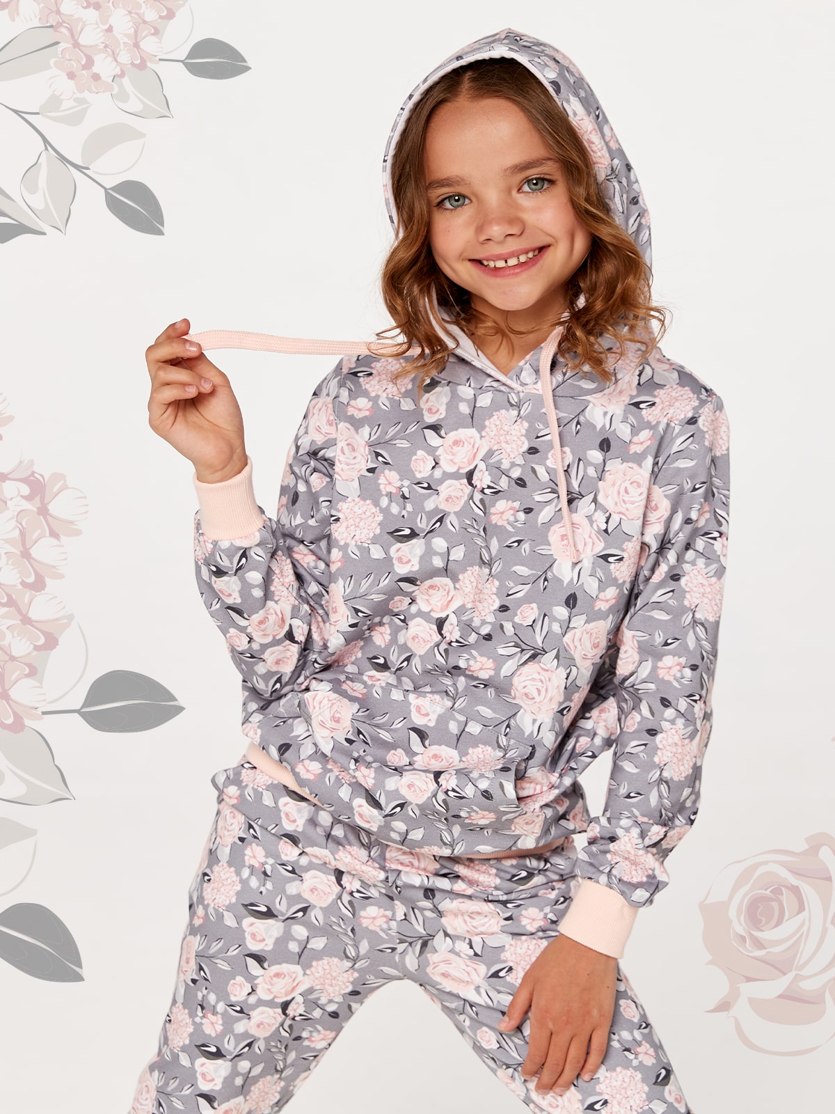 Худи / толстовка Juno Розы 0