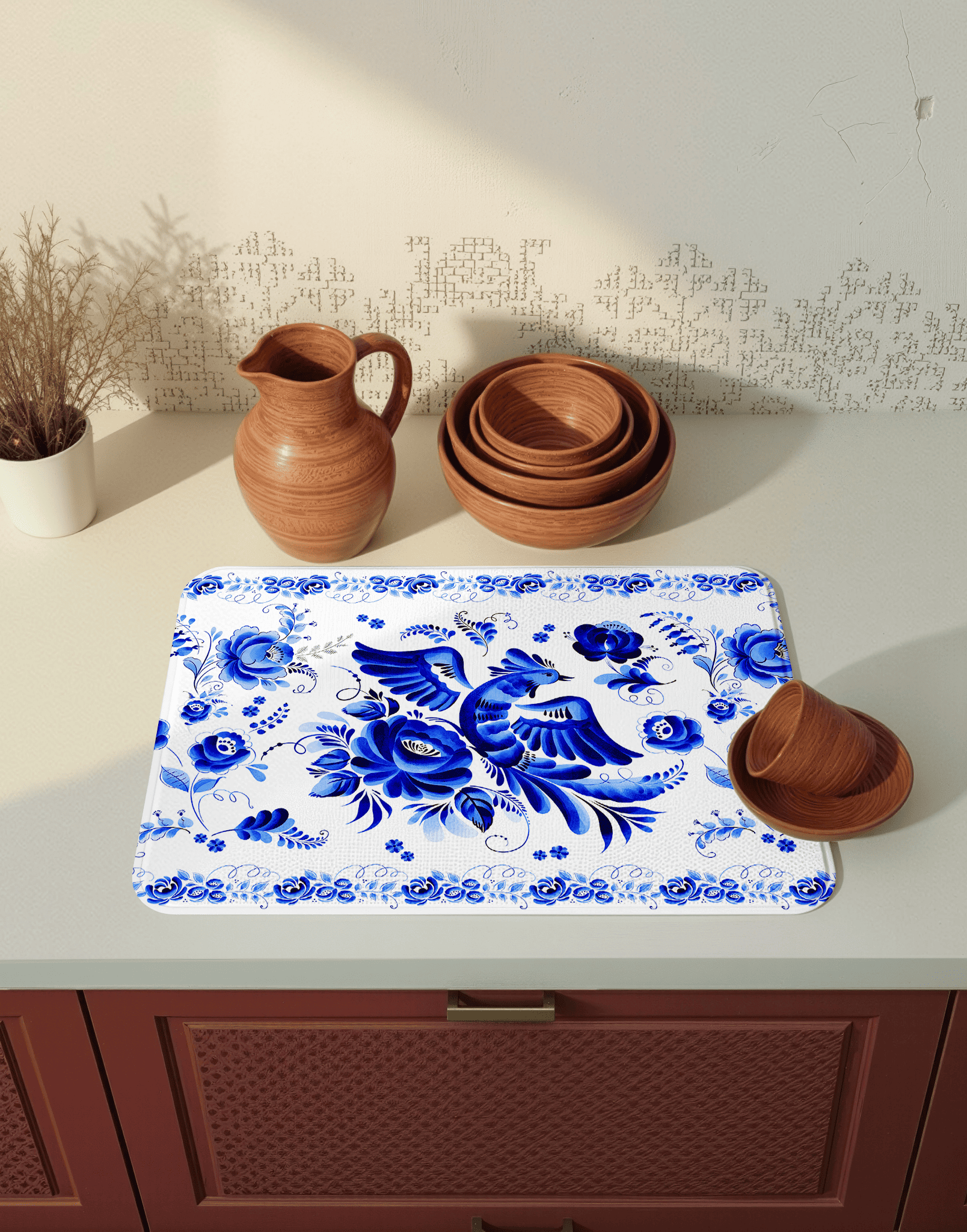 Коврик Унисон Гжель 0