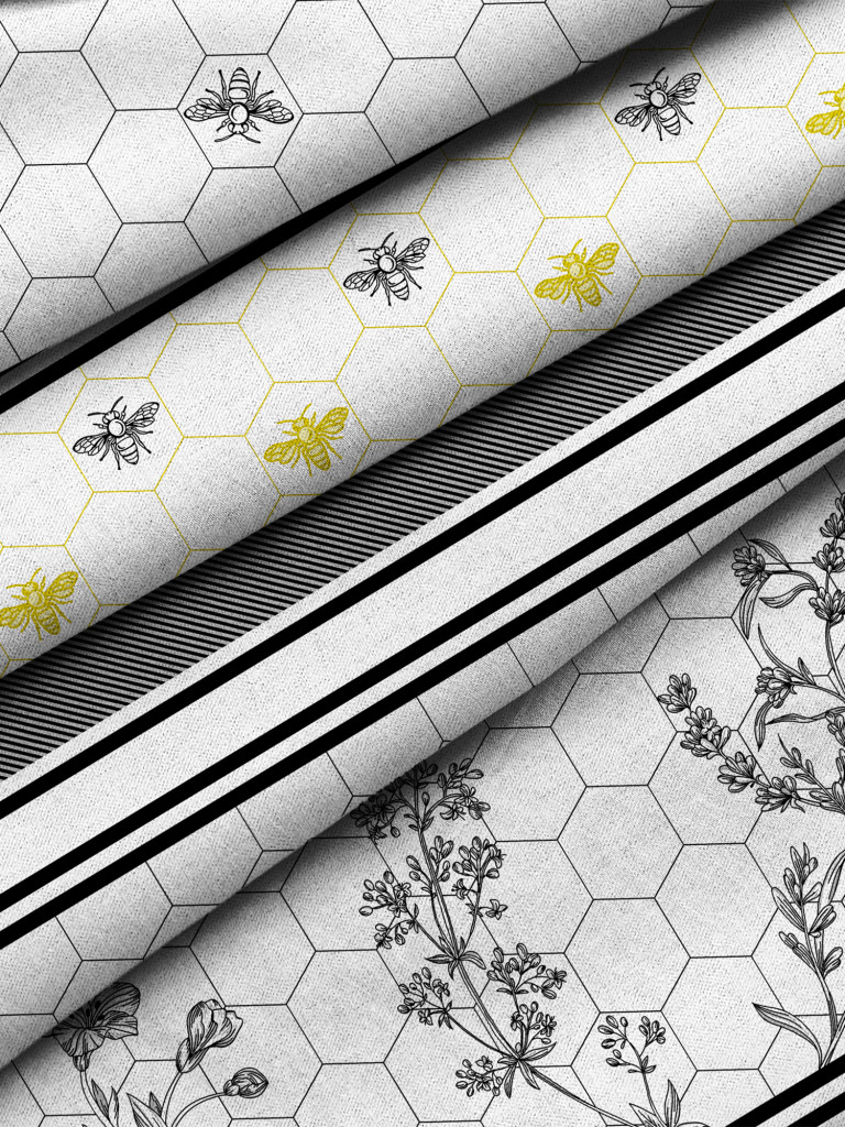 Фартук рогожка "Honey Bee", Mia Cara 3