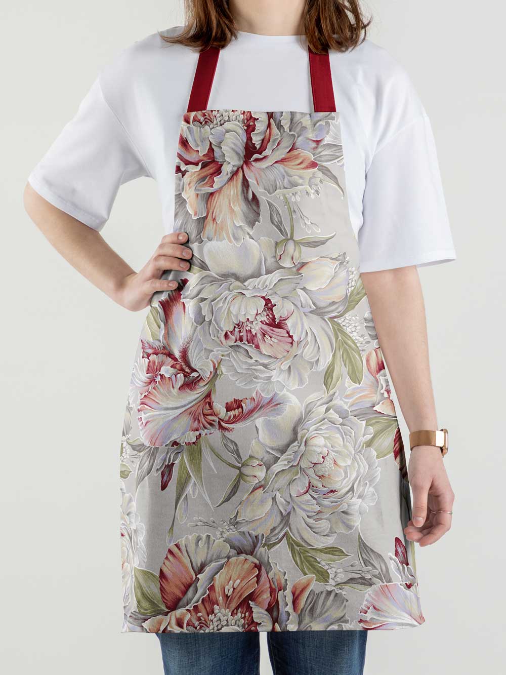 Фартук "Душистый пион", Mia Cara 1