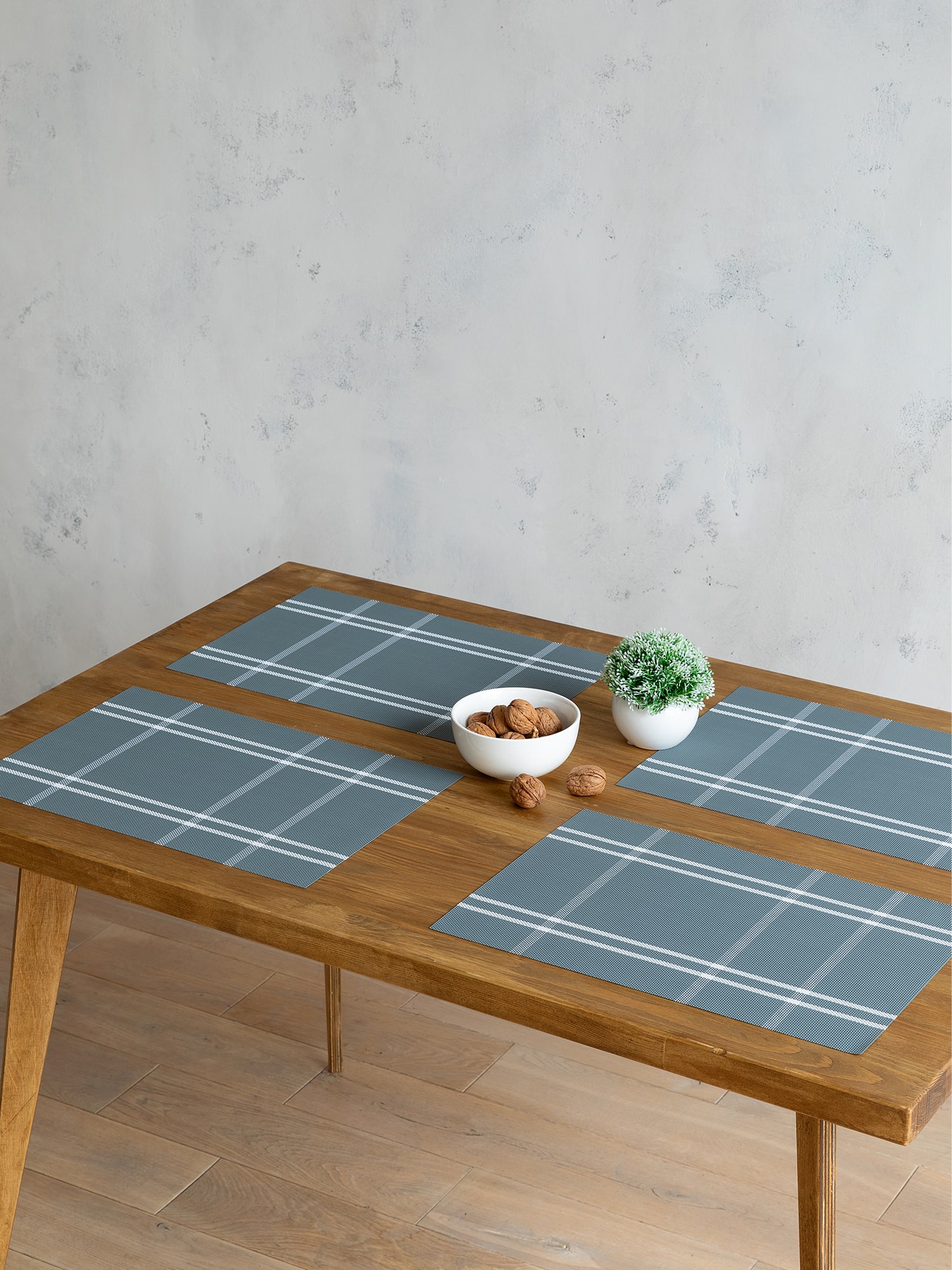 Комплект плейсматов плетеных "Унисон" Nord 45х30 (4 шт.) 0