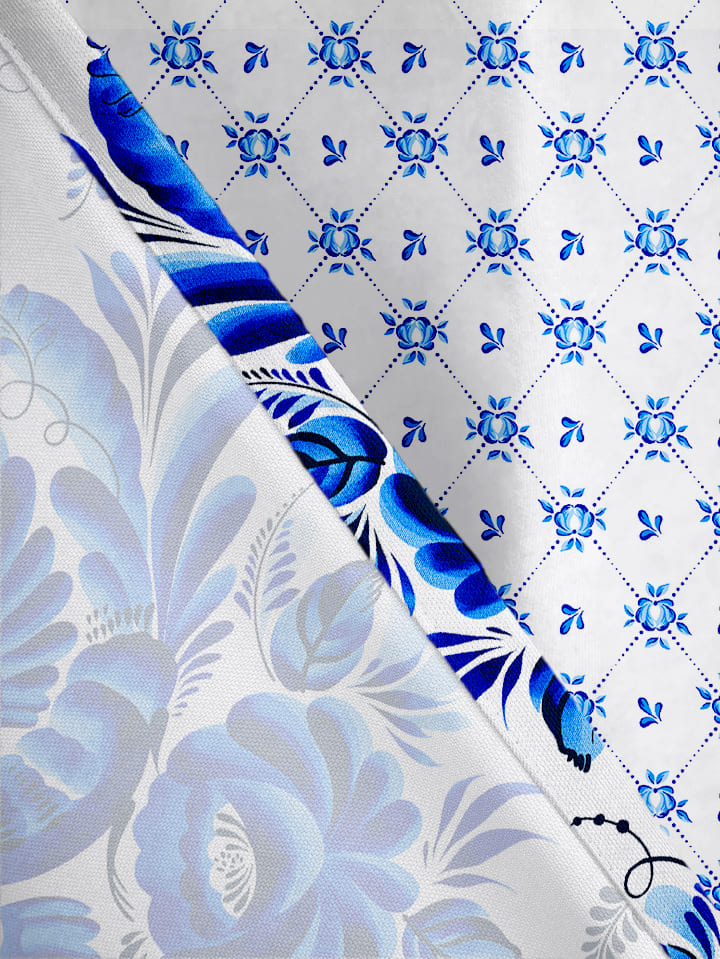 Комплект штор Унисон Гжель 2