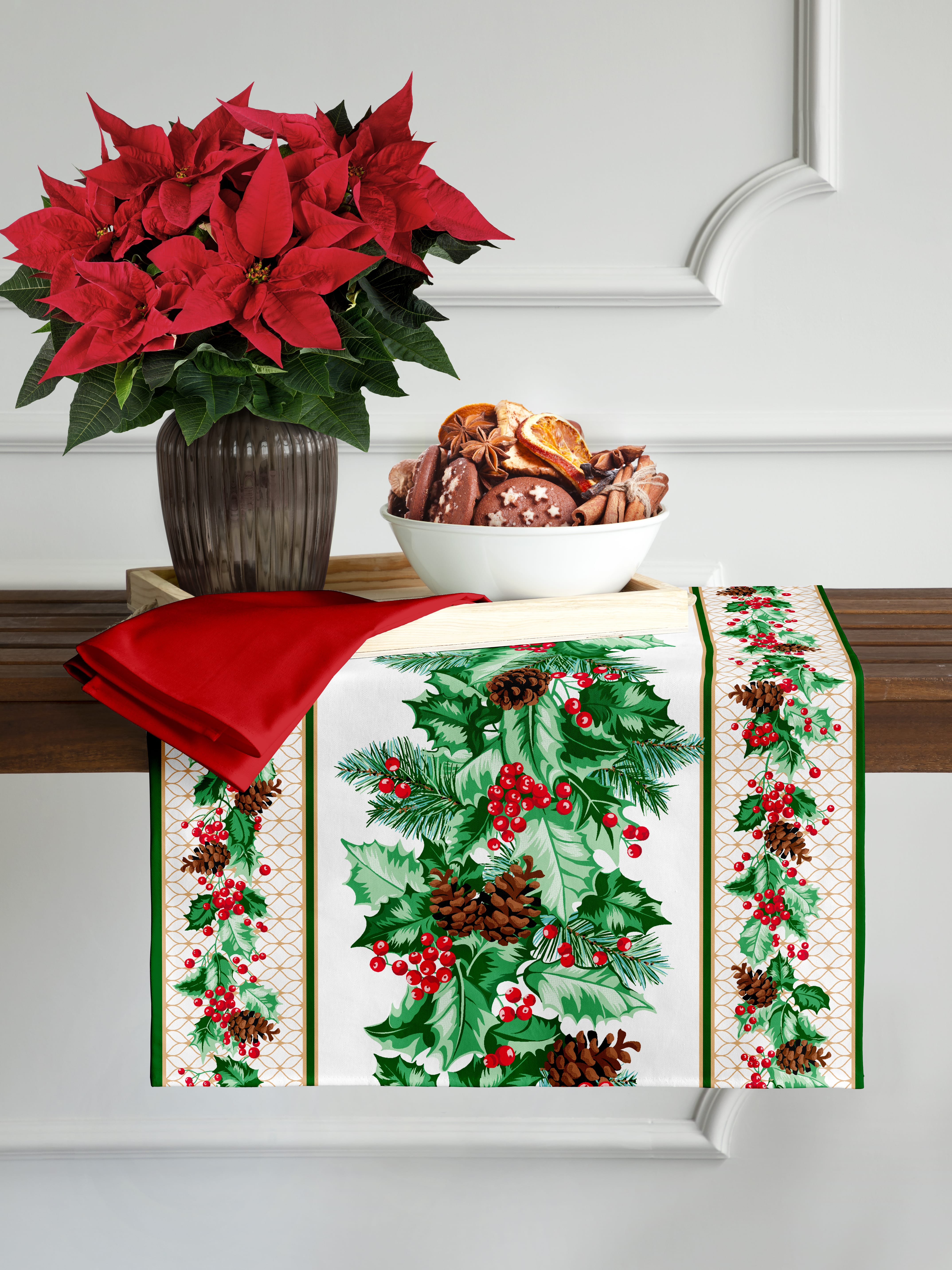 Скатерть-дорожка Mia Cara Волшебный праздник 0