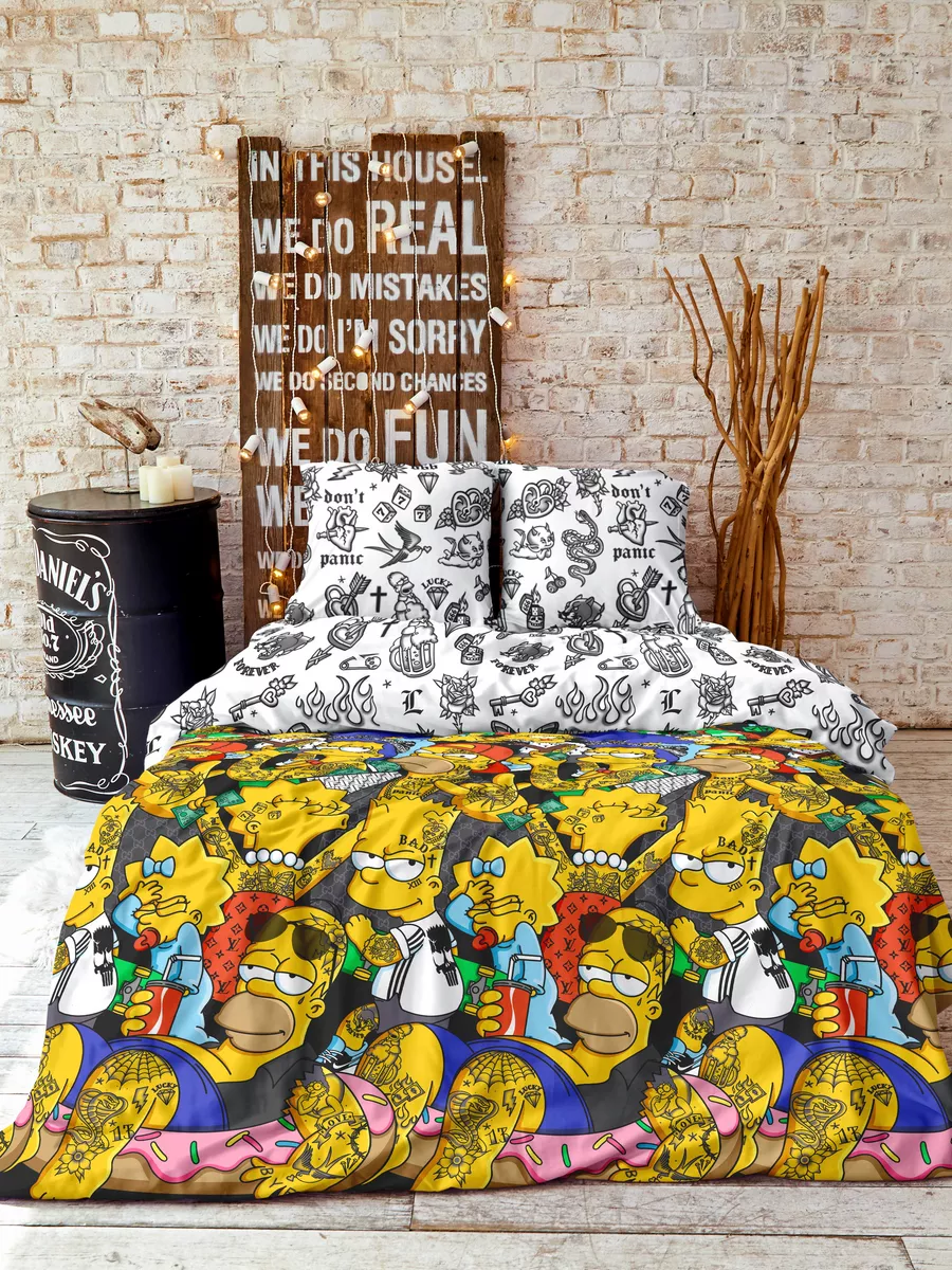 Постельное бельё Crazy Getup Симпсоны 1