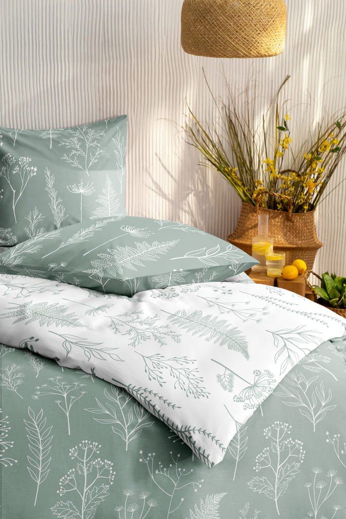 Постельное бельё Унисон Botanical Garden Sage 3