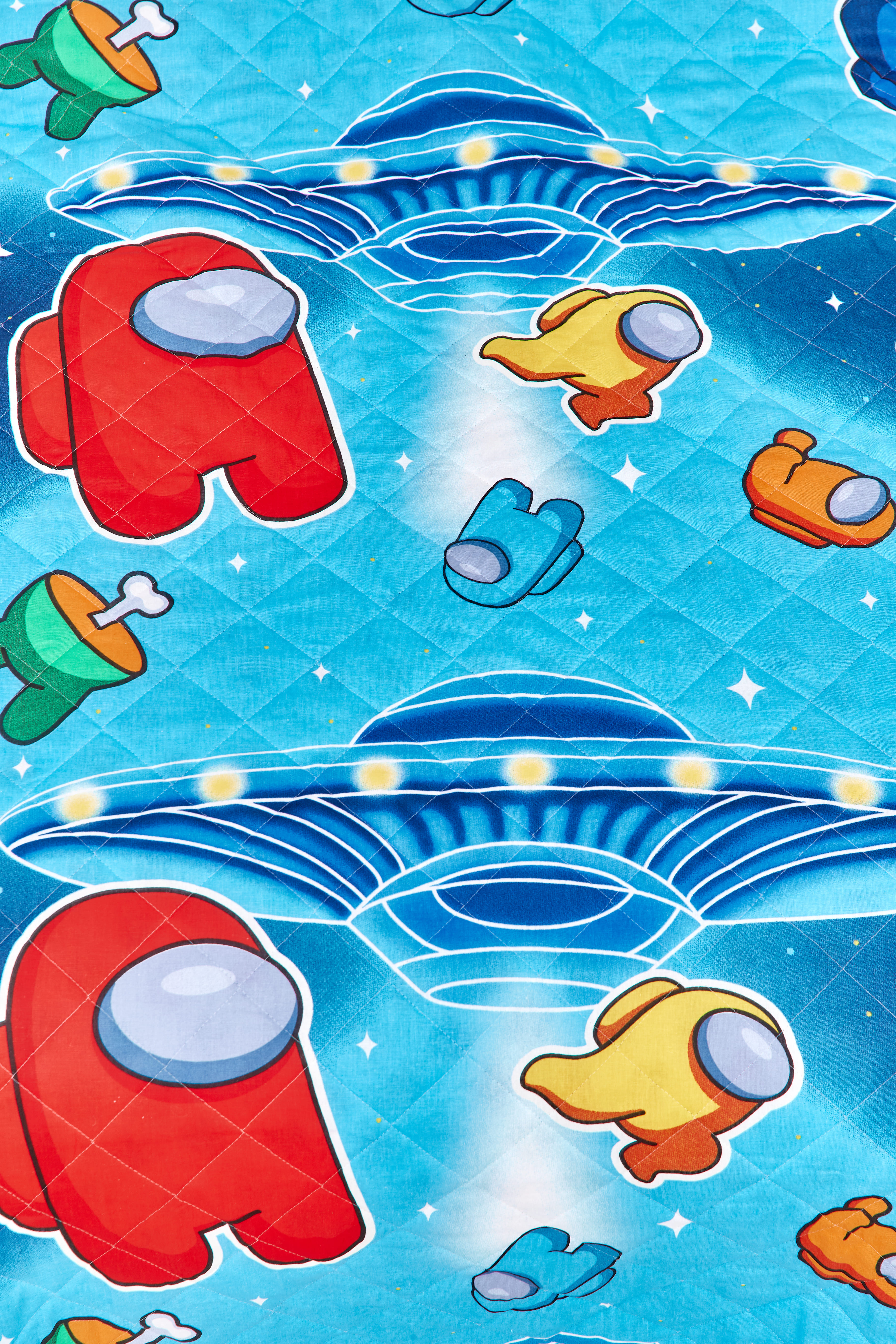 Покрывало стеганое "Among Us" Neon, Juno 4