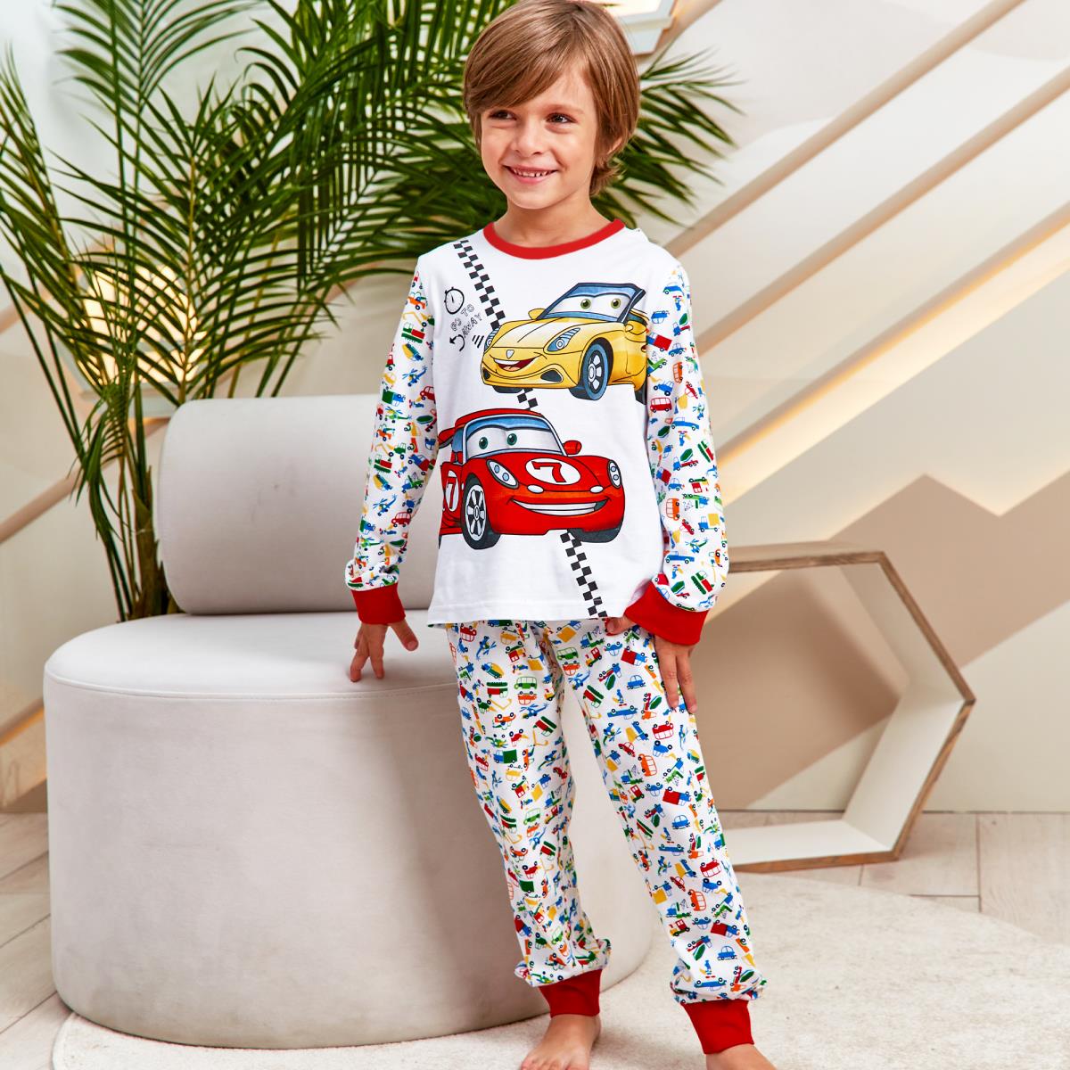 Пижама Juno Машинки 6