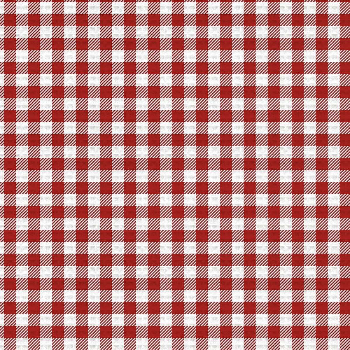 Комплект полотенец Fine Line Клетка красная 2