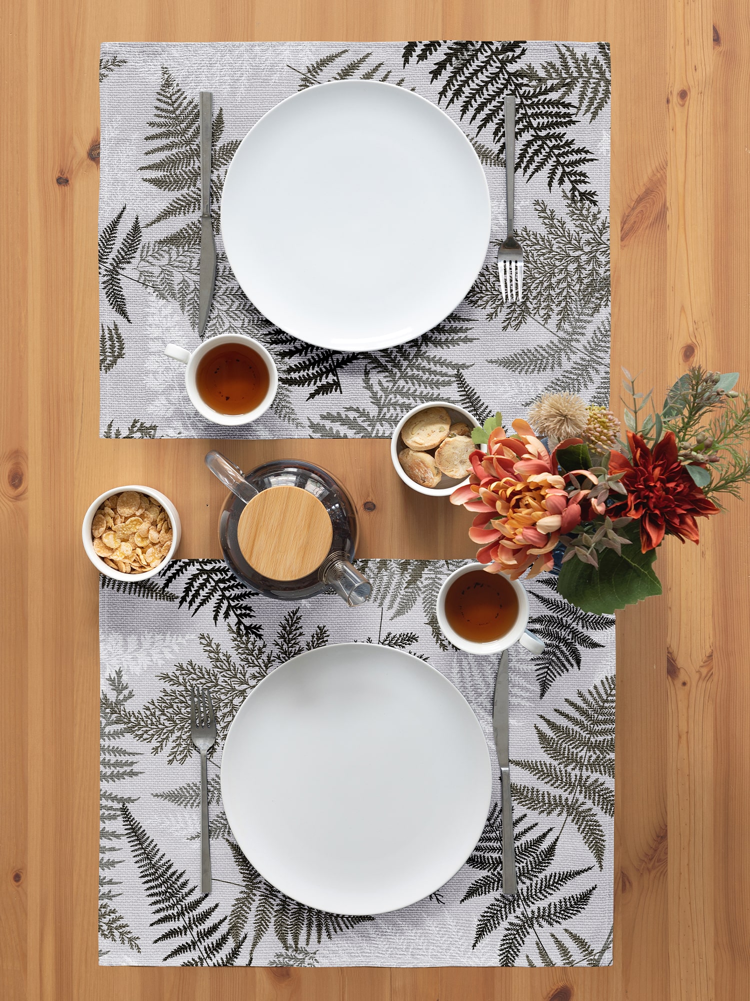 Комплект плейсматов Унисон Fern 3