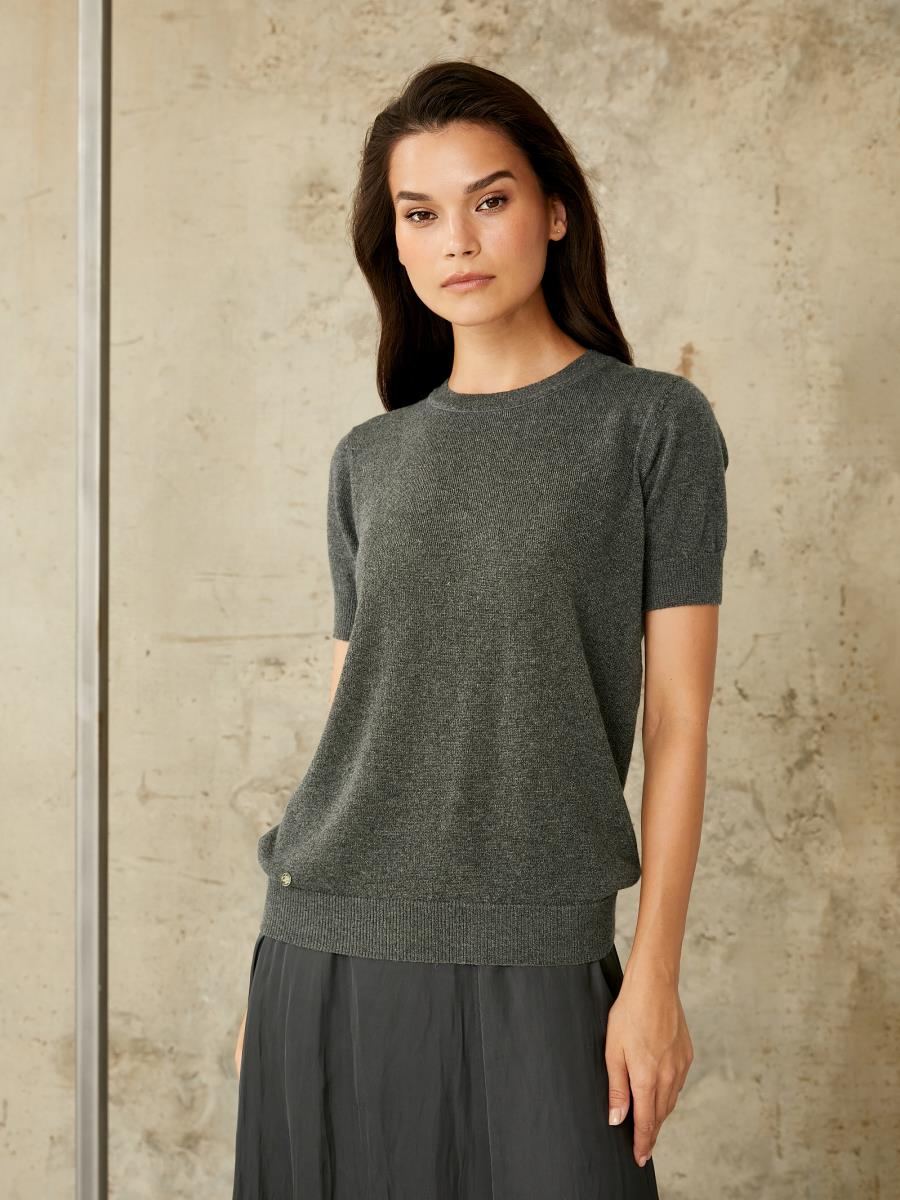 Джемпер "Dark Precious", темно-серый меланж, BeGood 0