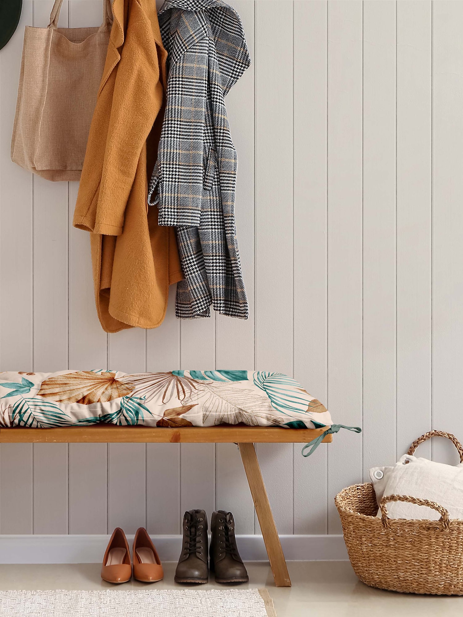 Подушка на скамью Mia Cara Tropical palm 1