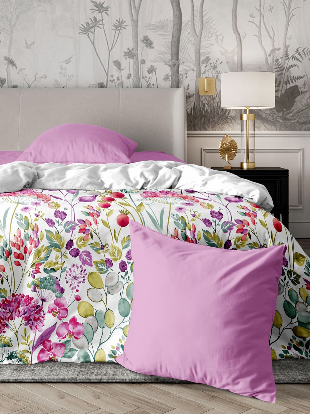 Постельное бельё Mia Cara Цветочный калейдоскоп 3