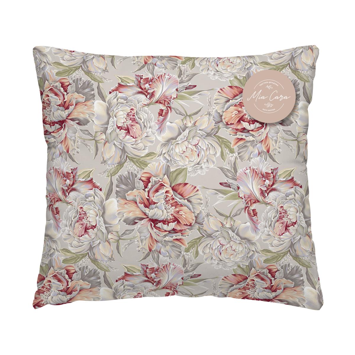 Чехол для декоративной подушки "Душистый пион", Mia Cara 2