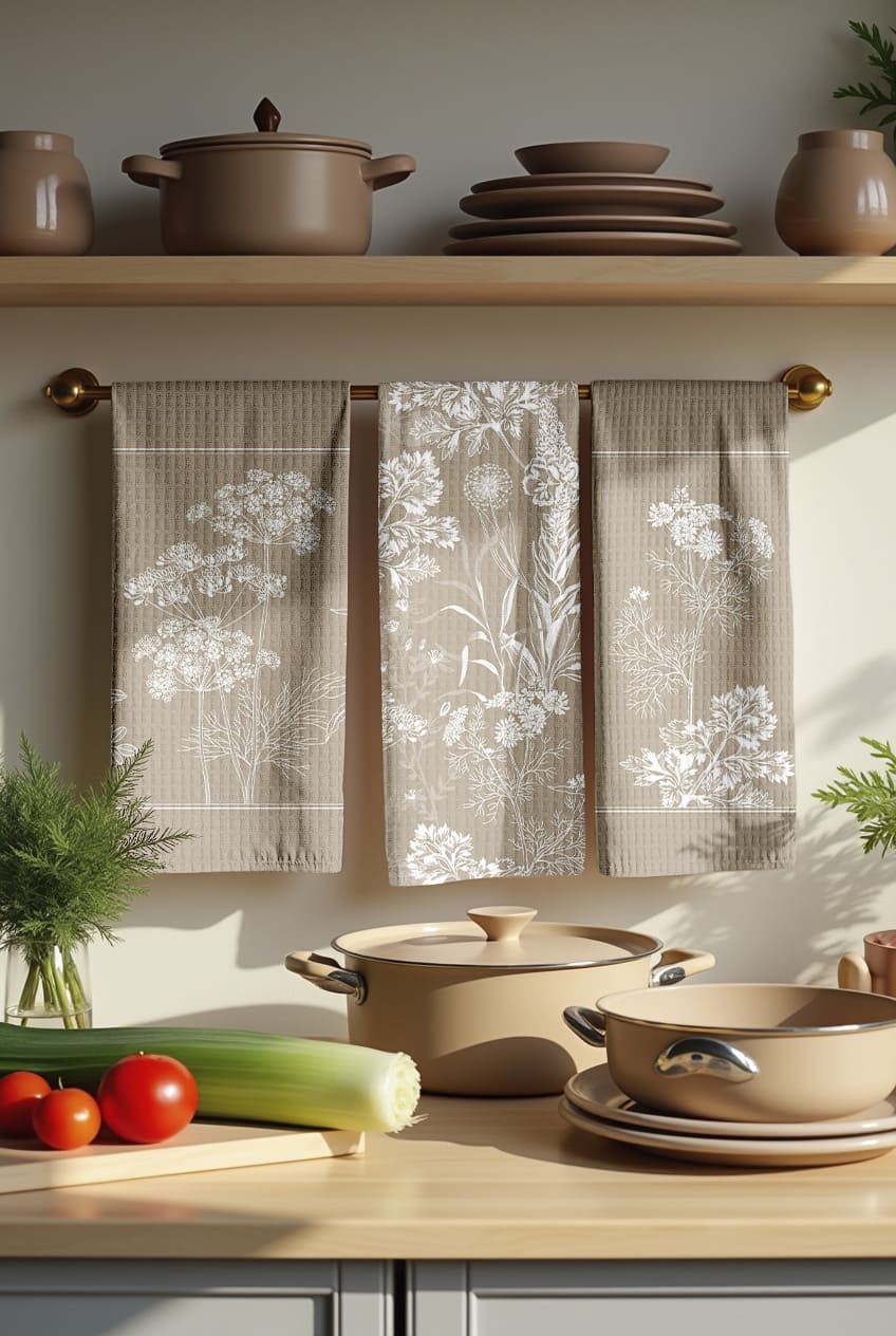 Комплект полотенец Унисон Пастельный сад 0