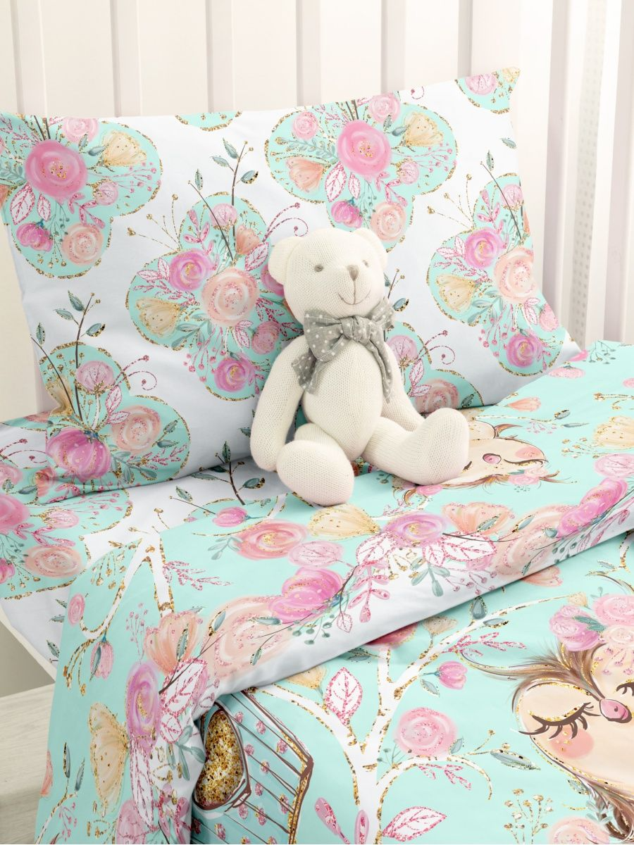 Постельное бельё Juno Owls family 1