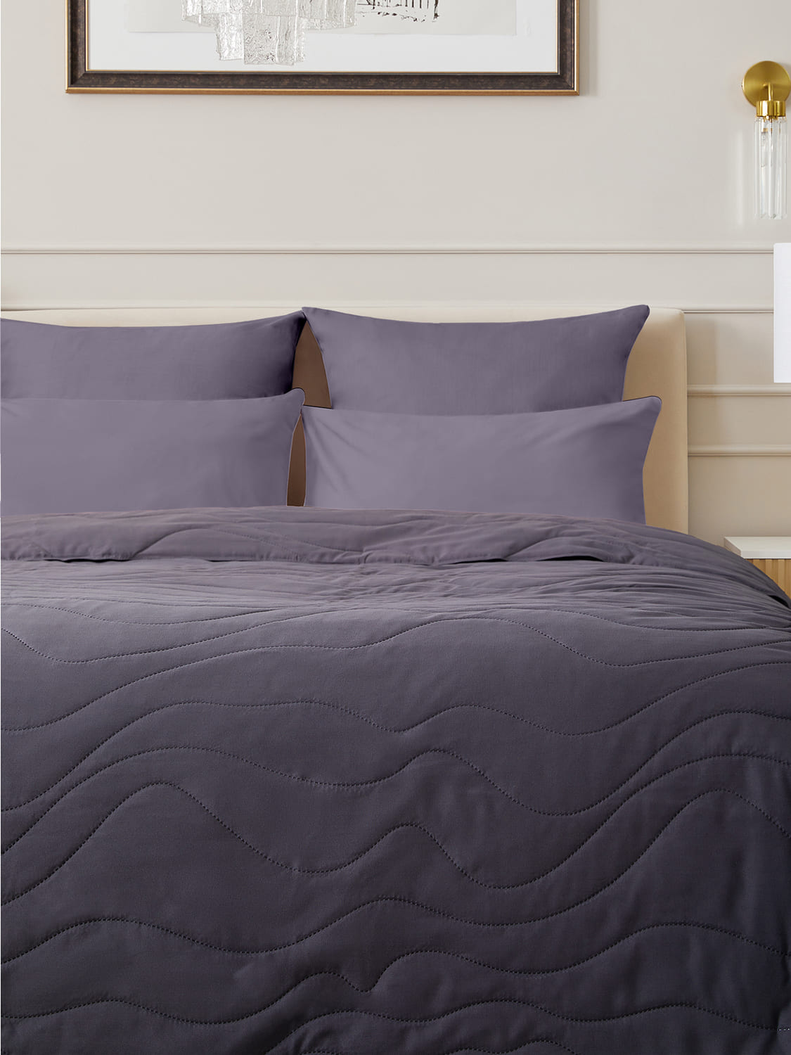 Покрывало Унисон Графит 2