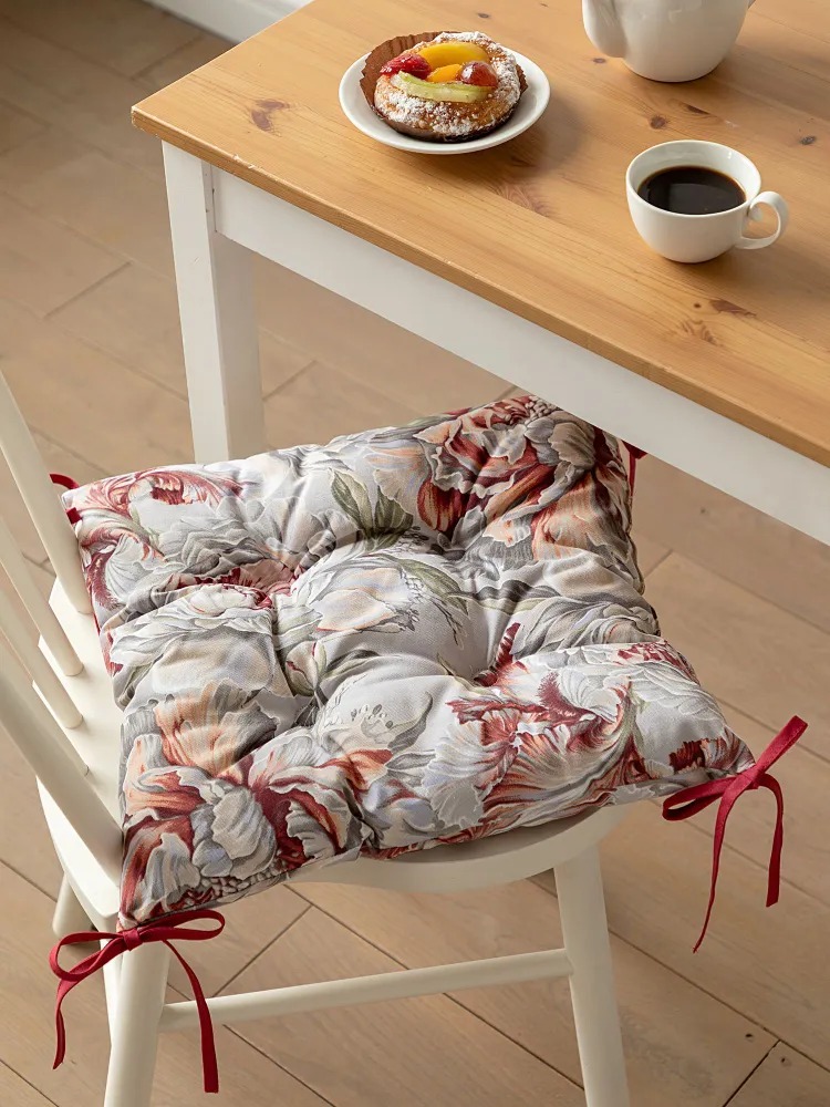 Подушка на стул Пион, Mia Cara 0