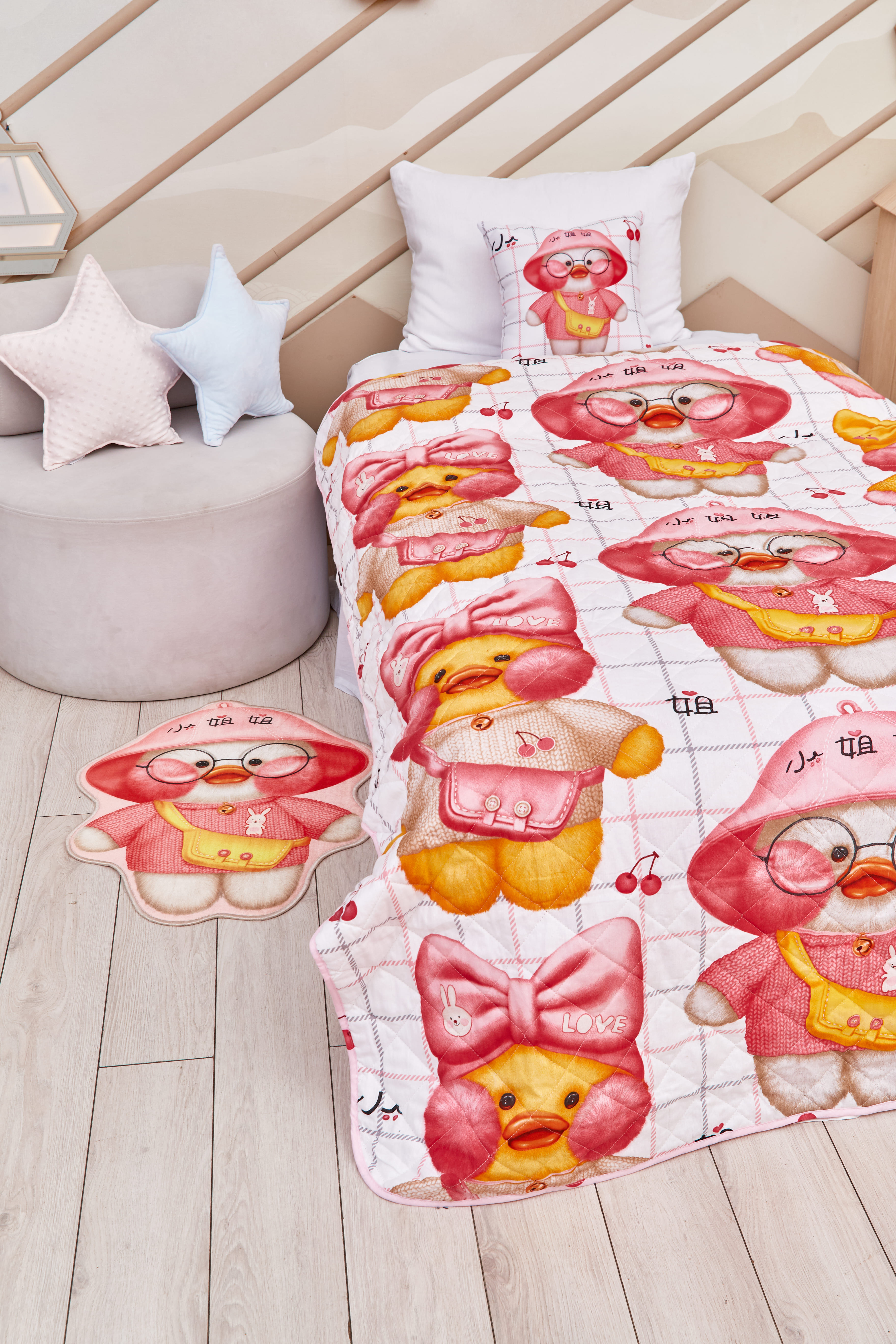 Покрывало стеганое "Уточка Lalafanfan", Juno 0