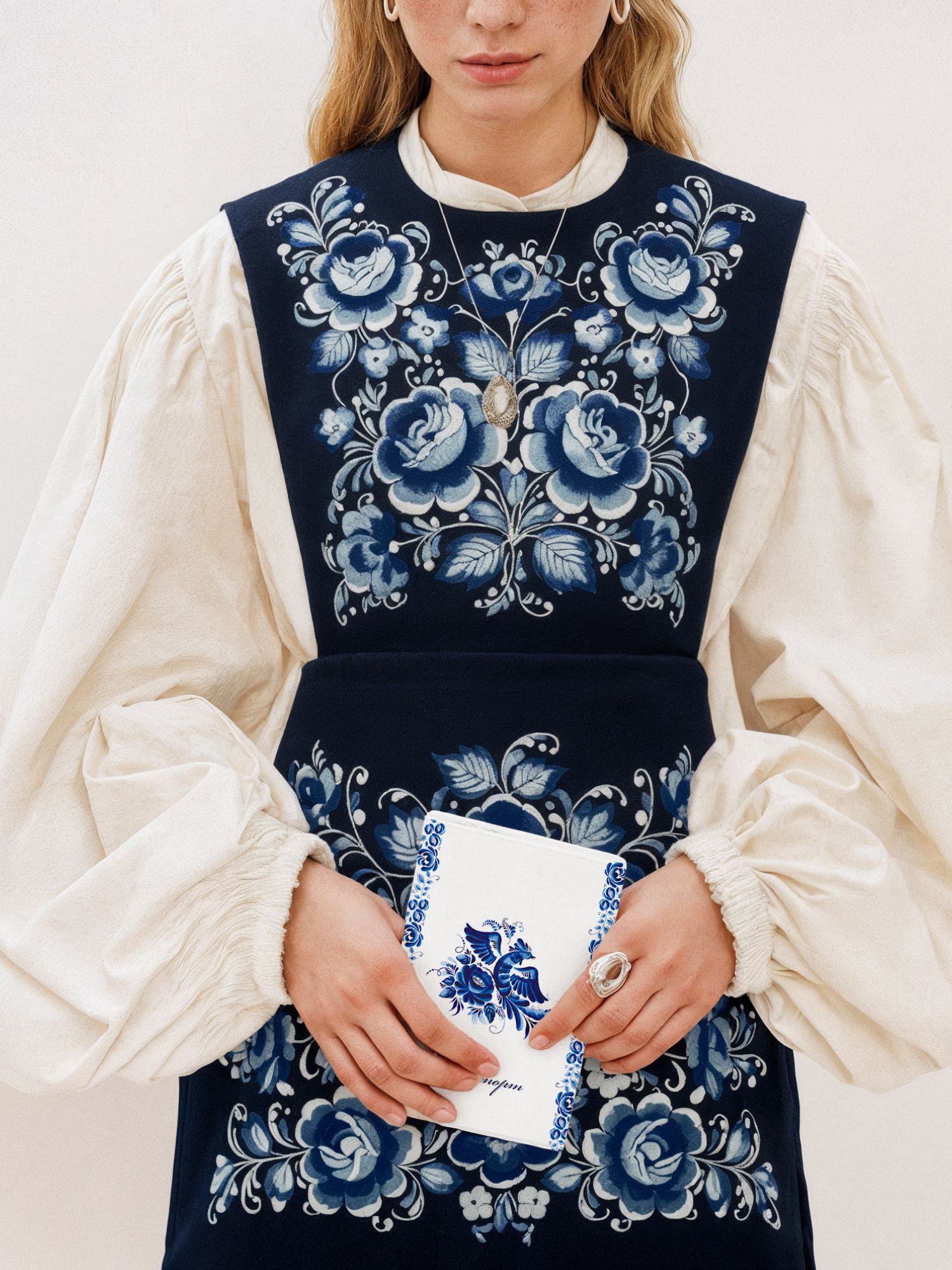 Обложка для паспорта "Унисон" Гжель 0