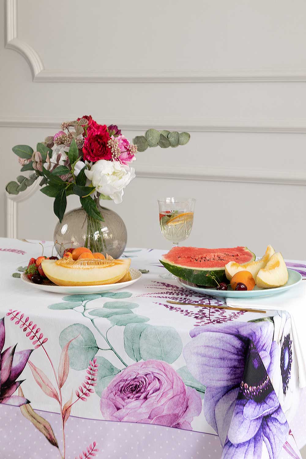 Скатерть рогожка "Виолет", Mia Cara 4