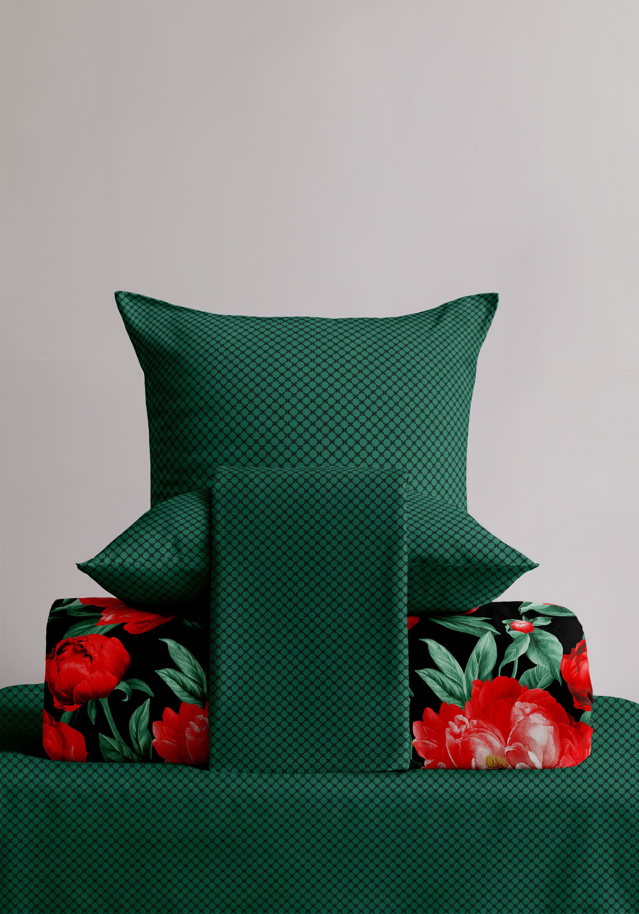 Простыня Флоранс Алые пионы 0