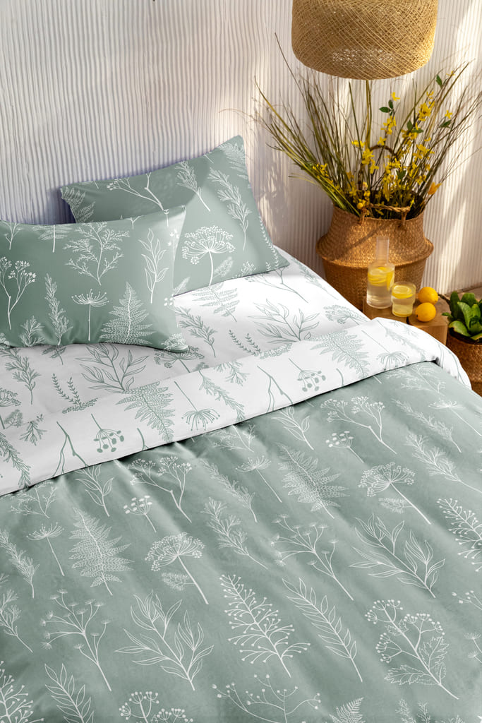 Постельное бельё Унисон Botanical Garden Sage 2