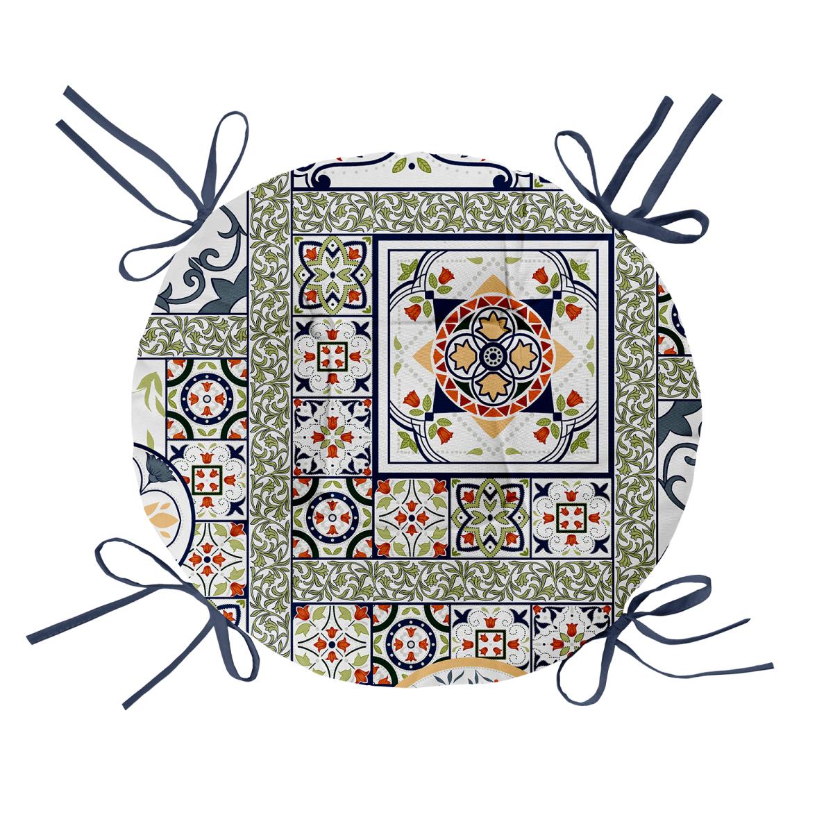 Подушка на стул Mia Cara Азулежу 0