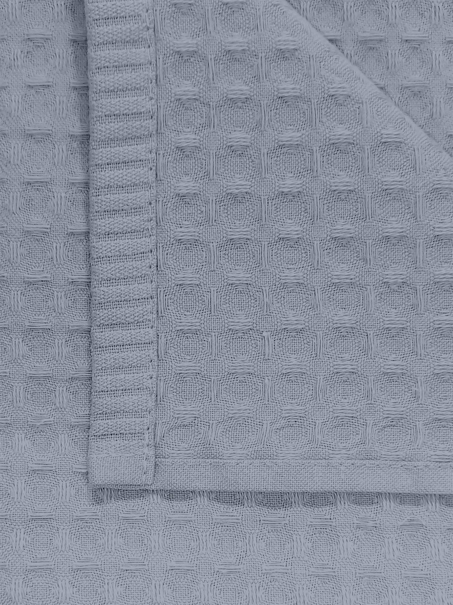 Комплект вафельных полотенец, серо-голубой/пыльная роза, Mia Cara 2