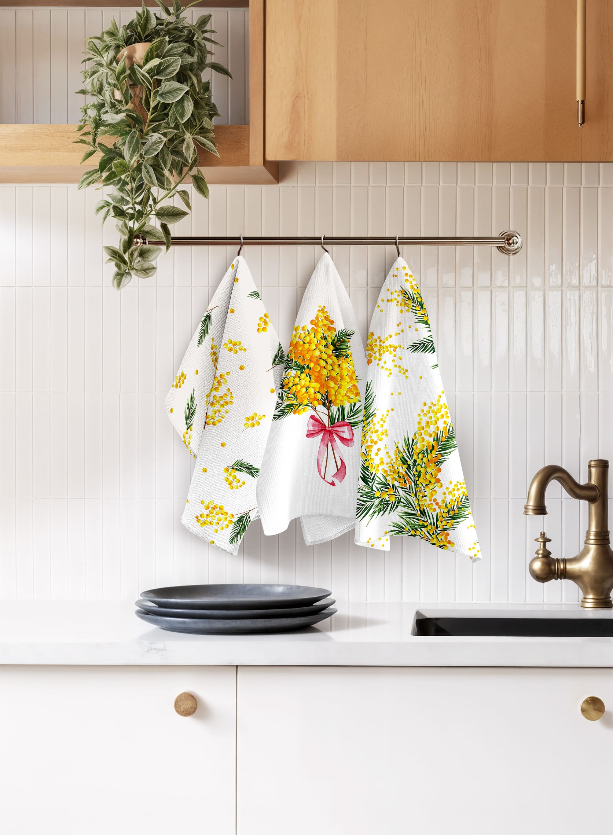 Комплект полотенец Унисон Мимоза 4