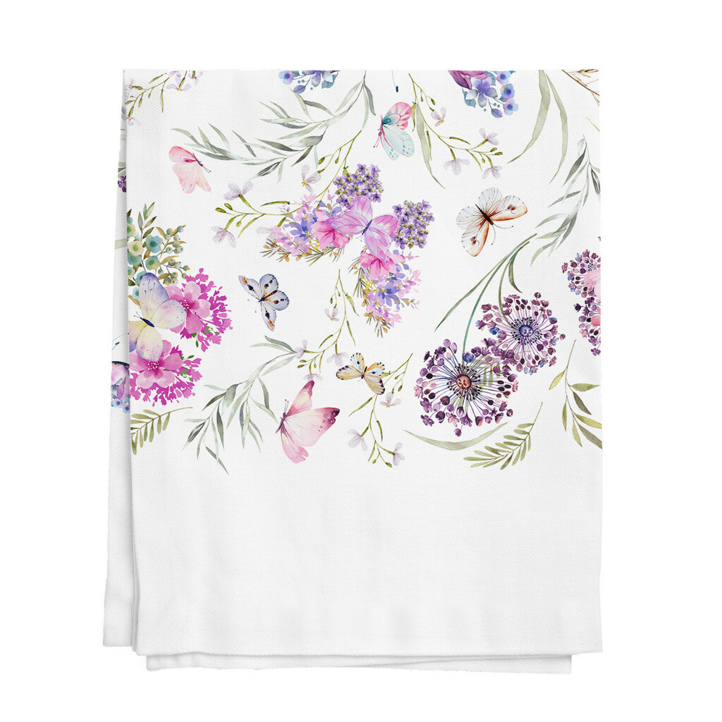 Скатерть рогожка "Огни мотылька", Mia Cara 2