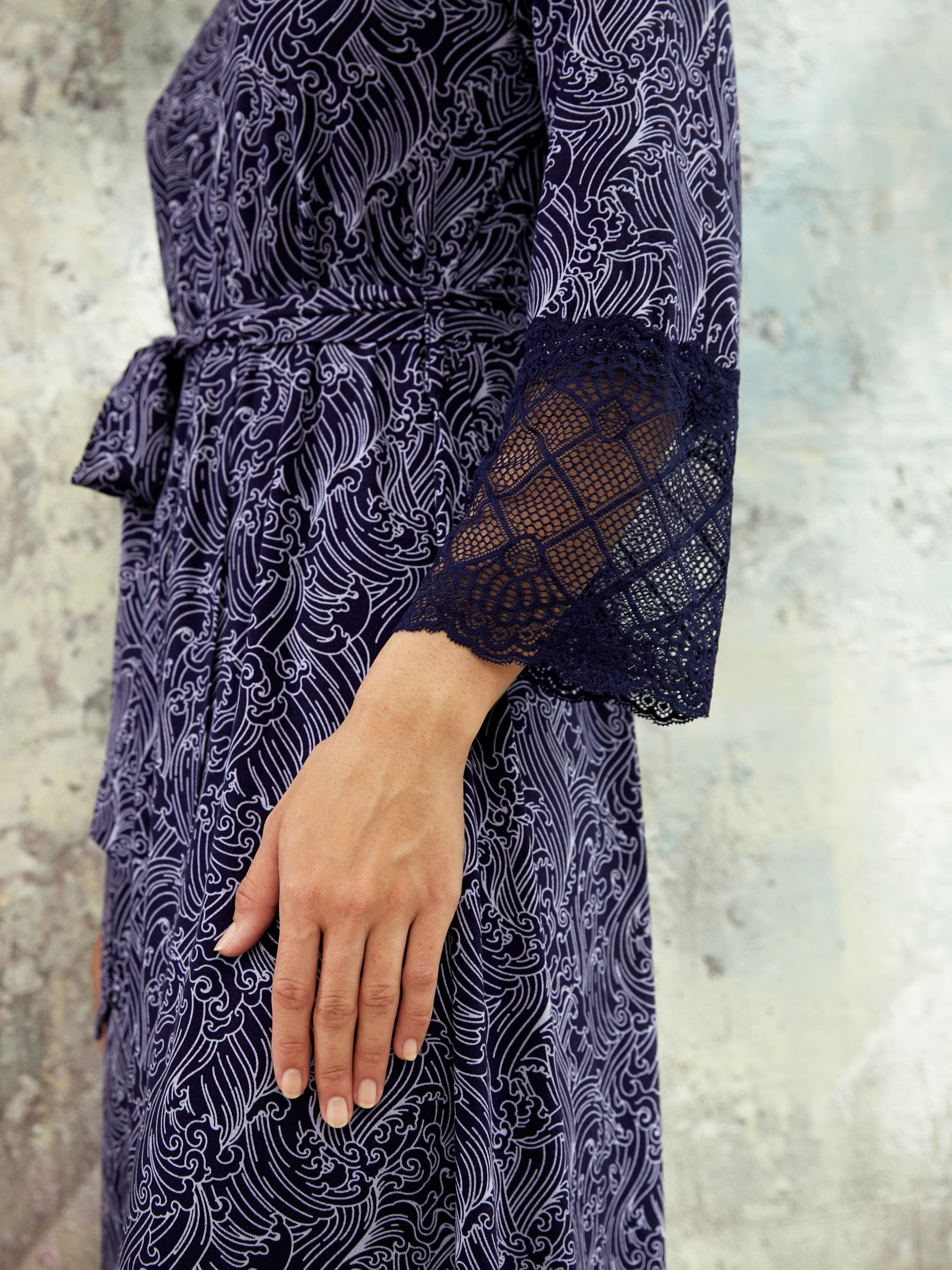 Халат Gretta Синие волны, Mia Cara 2