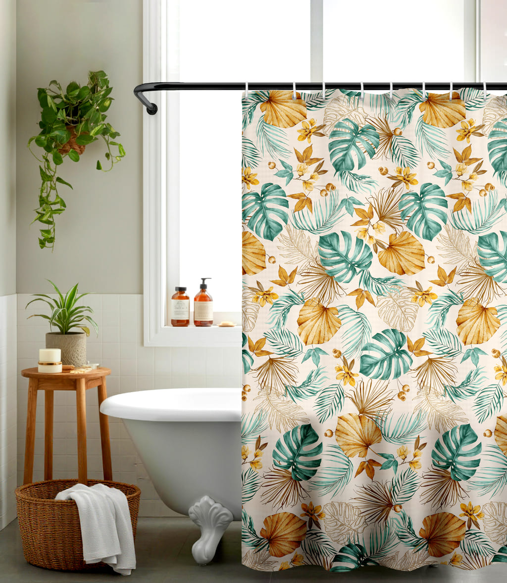 Штора Mia Cara Тропики бежевые 2