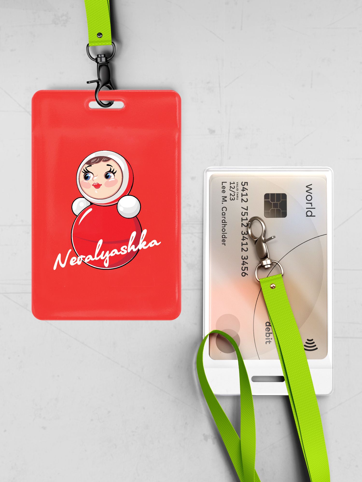 Чехол для карт Crazy Getup Неваляшка 2