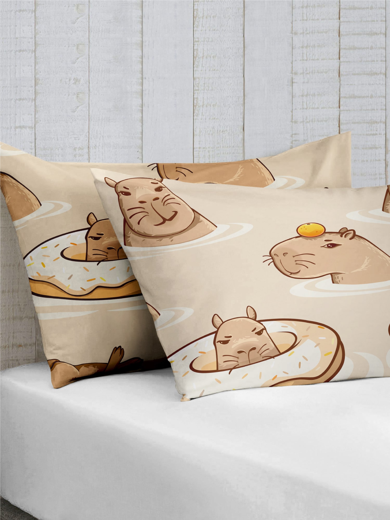 Комплект наволочек Crazy Getup Capybara 2