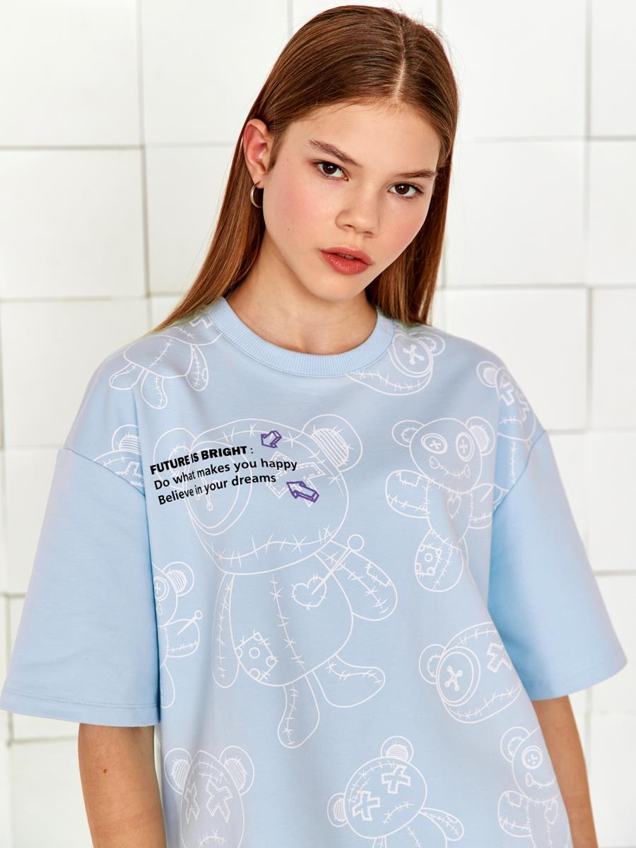 Комплект Soft lines Голубой, Crazy Getup 1