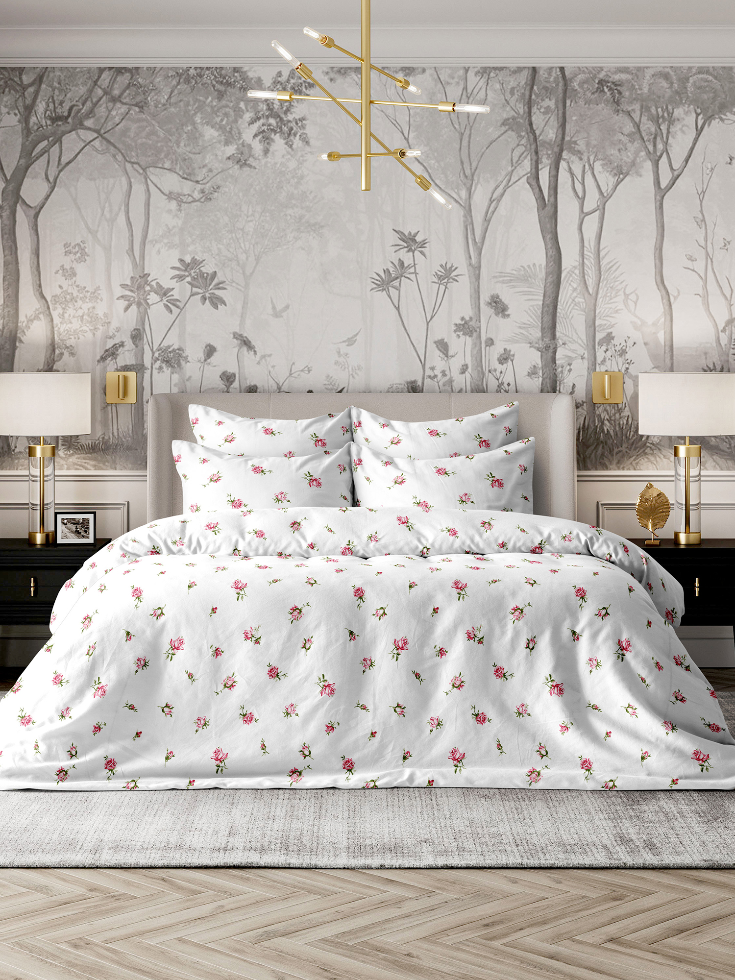 Постельное бельё Mia Cara Roses Allure 0