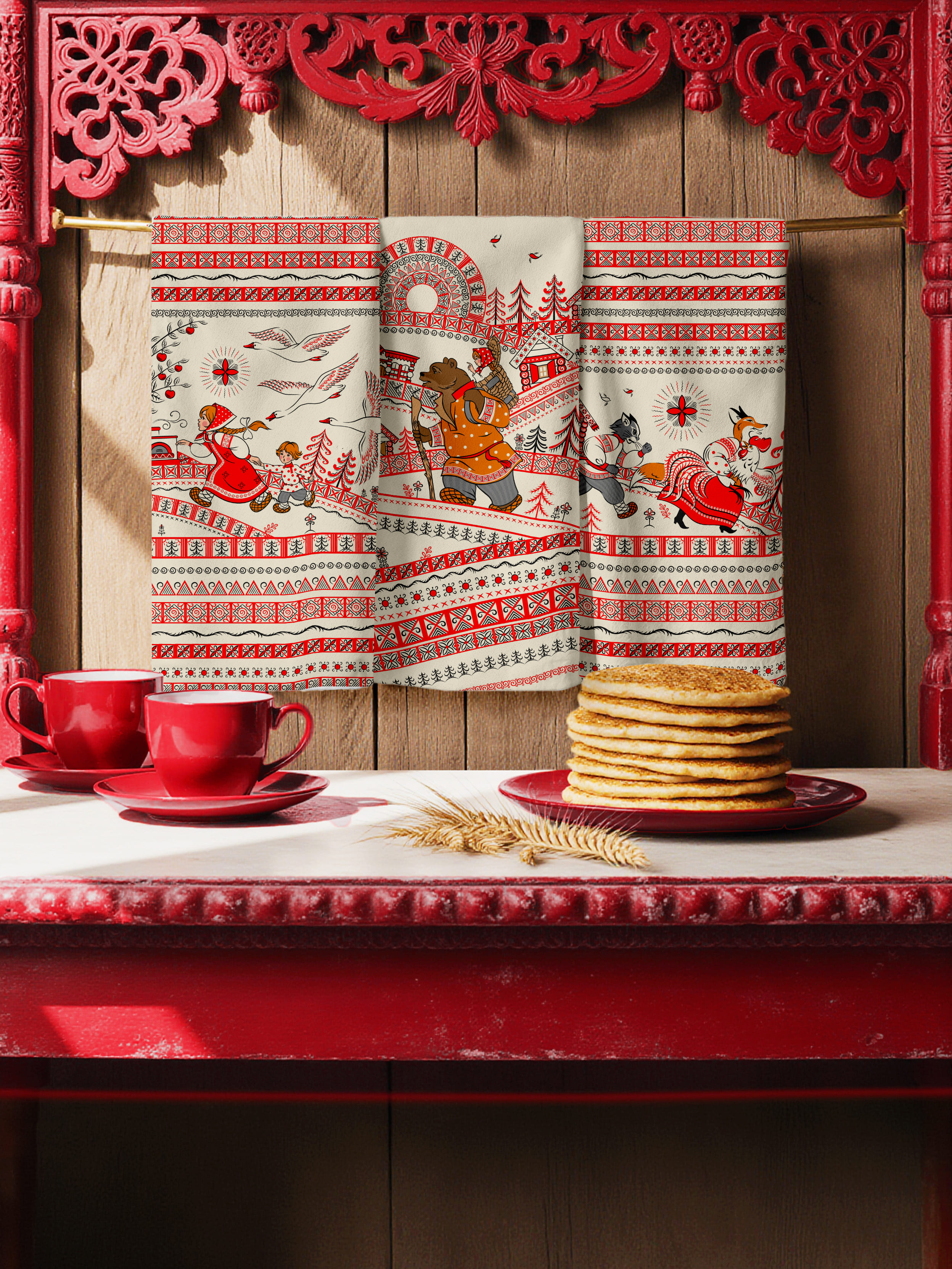 Комплект полотенец Унисон Сказки 0