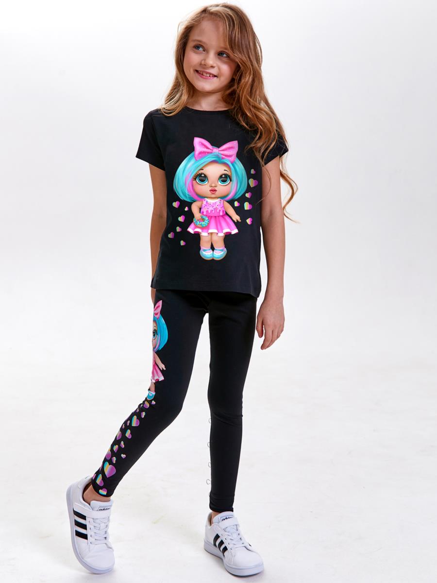 Футболка "Сладкоежка", черный, Juno 1